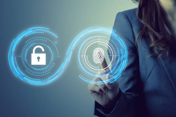 Fingerprint Thumb Unlock Fingerprint authentication. biometric authentication